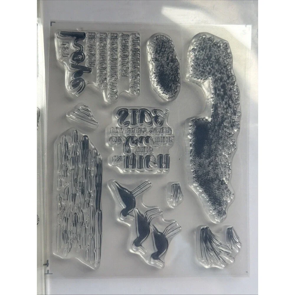HIGH TIDE Stamp Set Stampin Up Lighthouse Seagulls Sand Friendship photopolymer